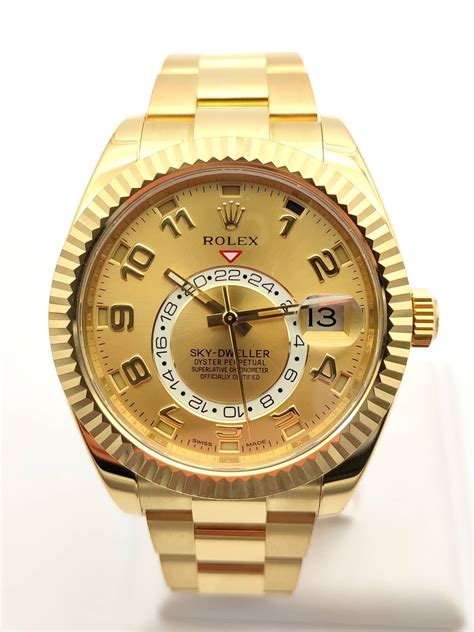 gold rolex sky dweller price|rolex sky dweller gebraucht.